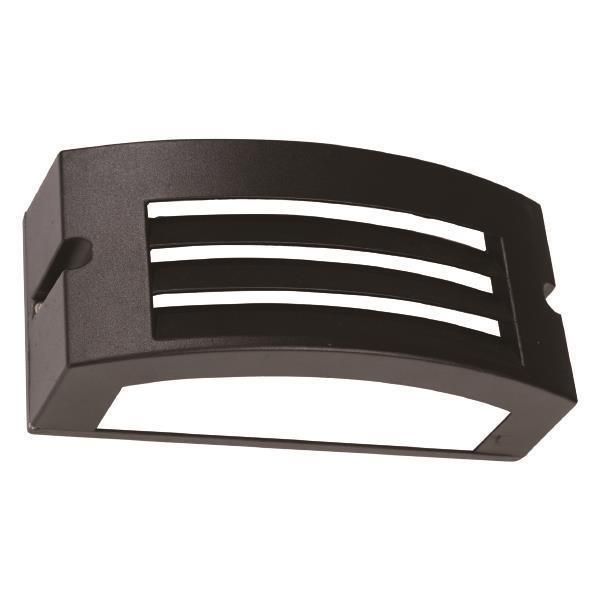 ΑΠΛΙΚΑ ΤΟΙΧΟΥ LM04 ΟΒΑΛ E27 MAX 10W LED 220X99X100 IP54 ΜΑΥΡΗ PRO ARTE ILLUMINA Eurolamp 145-20234