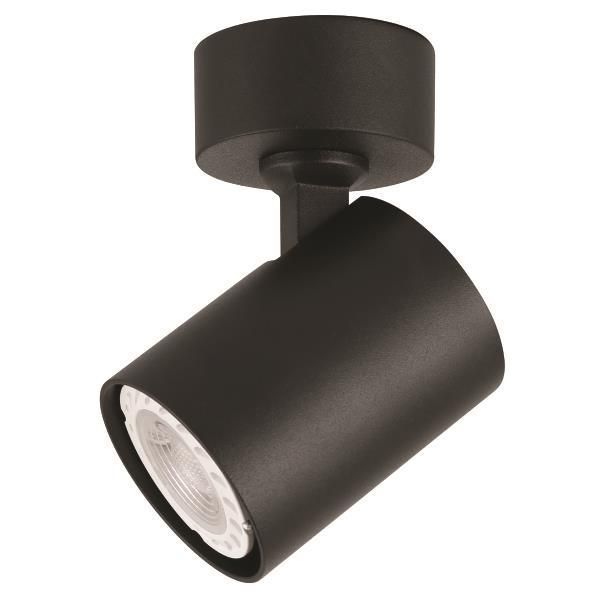 ΣΠΟΤ ΟΡΟΦΗΣ ΜΟΝΟ GU10 S1980 ΜΑΥΡΟ  ARTE ILLUMINA BRAVA Eurolamp 144-60003