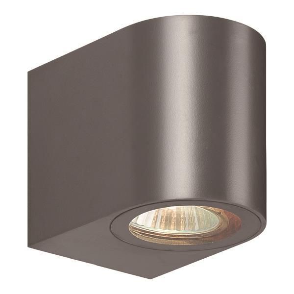 ΑΠΛΙΚΑ ΤΟΙΧΟΥ DOWN ΟΒΑΛ GU10 IP54 ΓΡΑΦΙΤΗΣ ARTE ILLUMINA Eurolamp 145-82063
