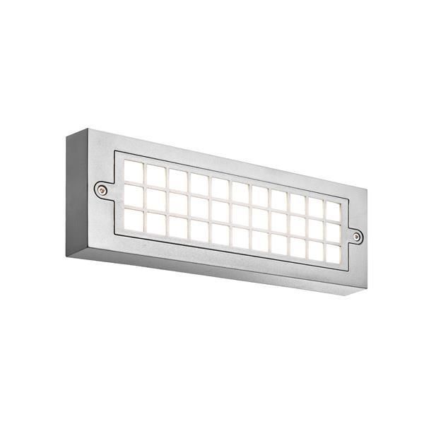 ΦΩΤΙΣΤΙΚΟ ΤΟΙΧΟΥ  LED 6W 255X30X90 3CCT IP65 ΓΚΡΙ "SENARIO" ARTE ILLUMINA Eurolamp 145-52118
