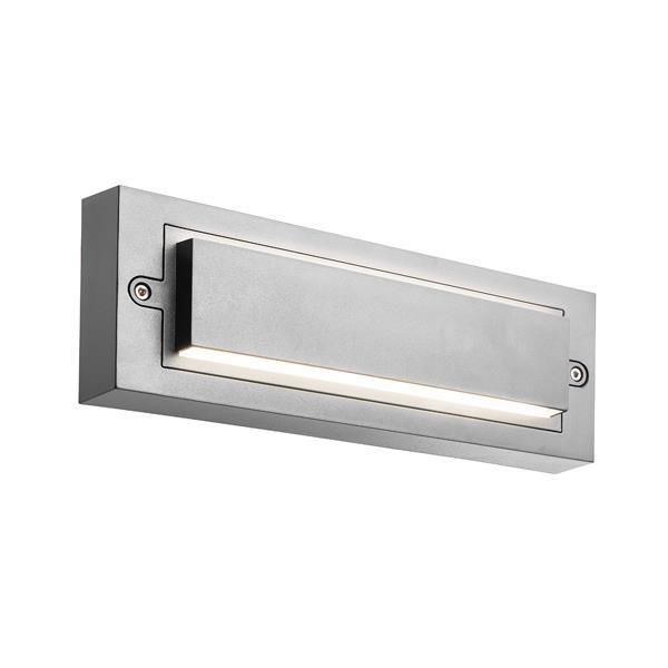 ΦΩΤΙΣΤΙΚΟ ΤΟΙΧΟΥ LED 12W 230X90X100 3CCT IP65 ΓΚΡΙ "LIMA" ARTE ILLUMINA Eurolamp 145-52130