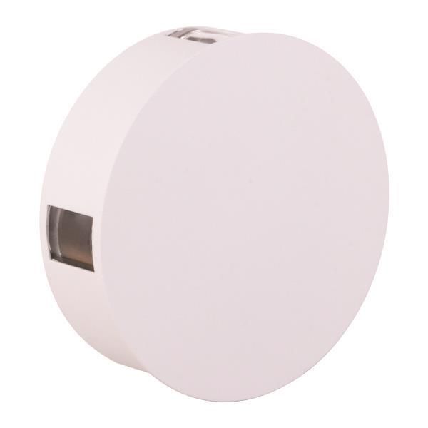 ARTE ILLUMINA ΦΩΤΙΣΤΙΚΟ ΤΟΙΧΟΥ ΣΤΡΟΓΓΥΛΟ LED 3X4W Φ140X45 3000K IP44 ΛΕΥΚΟ PLUS Eurolamp 145-20224