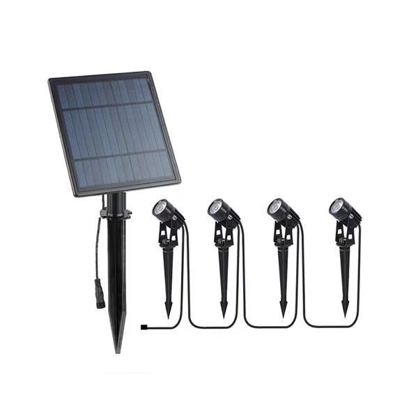 ΑΠΛΙΚΑ ΑΛΟΥΜΙΝΙΟΥ ΜΕ ΗΛΙΑΚΟ PANEL ΚΑΡΦΩΤΗ 2.4W, 240LM 4000K RGB ARTE ILLUMINA Eurolamp 145-20825