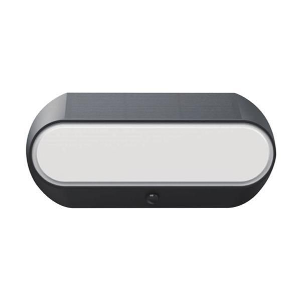 ΑΠΛΙΚΑ ΟΒΑΛ ΜΕ ΗΛΙΑΚΟ PANEL 5W 500LM 3000Κ IP54 ARTE ILLUMINA Eurolamp 145-20826