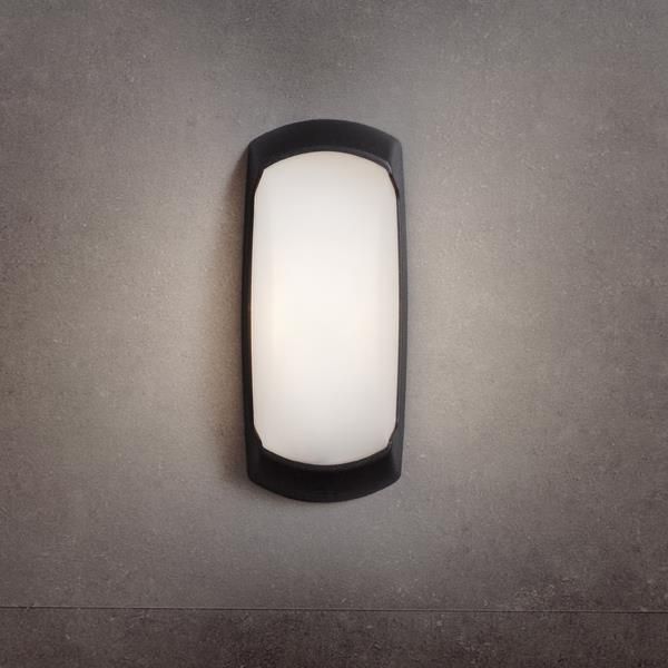 FUMAGALLI FRANCY-OP ΑΠΛΙΚΑ ΤΟΙΧΟΥ UP&DOWN ΜΑΥΡΗ ΟΠΑΛ Ε27 300X130mm Eurolamp 145-26175