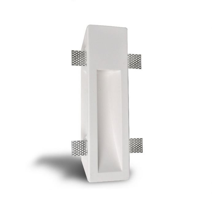 Φωτιστικό Χωνευτό Γυψοσανίδας L35xW10x7,3cm 1xGU10 Sun Light MW-3010