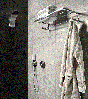 Ραφιέρα Πετσετών W60xD25xH11 εκ.Black Mat Sanco Towel Racks 0935-M116