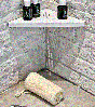 Σπογγοθήκη Επίτοιχη Γωνιακή Χρωμέ Sanco Shower Shelves 0346-A90   