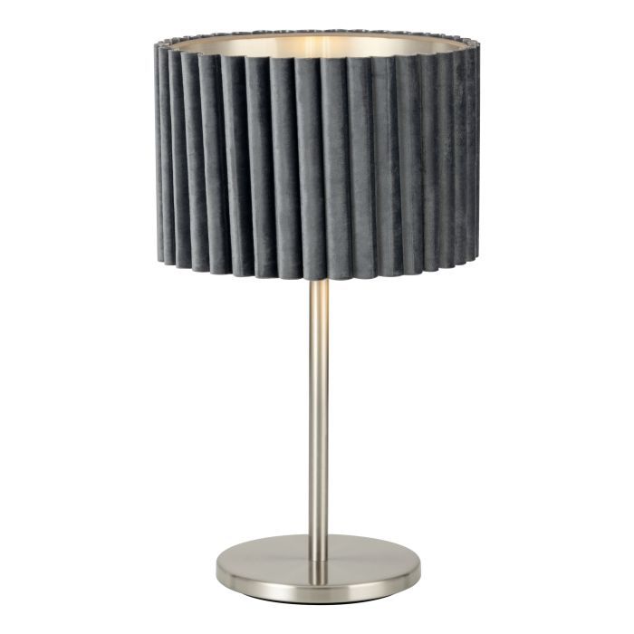 Φωτιστικό Επιτραπέζιο Ø300xΒ195xH520mm 1xE27 Νίκελ Σατινέ-Γκρι Eglo Stars of Lights Tamaresco 39775