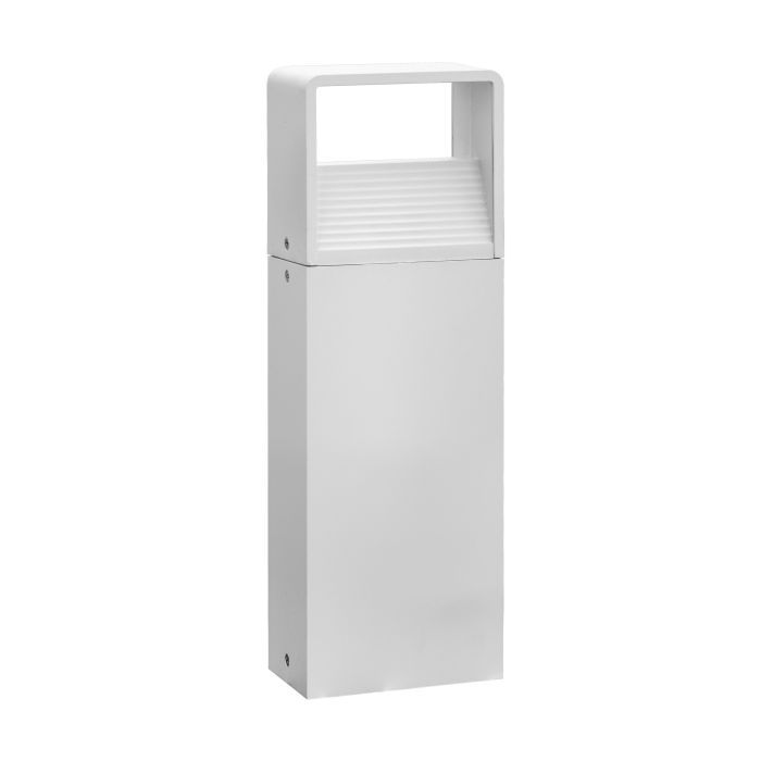 Φωτιστικό Κολωνάκι Χαμηλό 40 εκ.Επιδαπέδιο Εξωτερικού χώρου IP44, 6watt Led 750 lm 3000K Αλουμίνιο Λευκό Eglo Dominni 1 98267