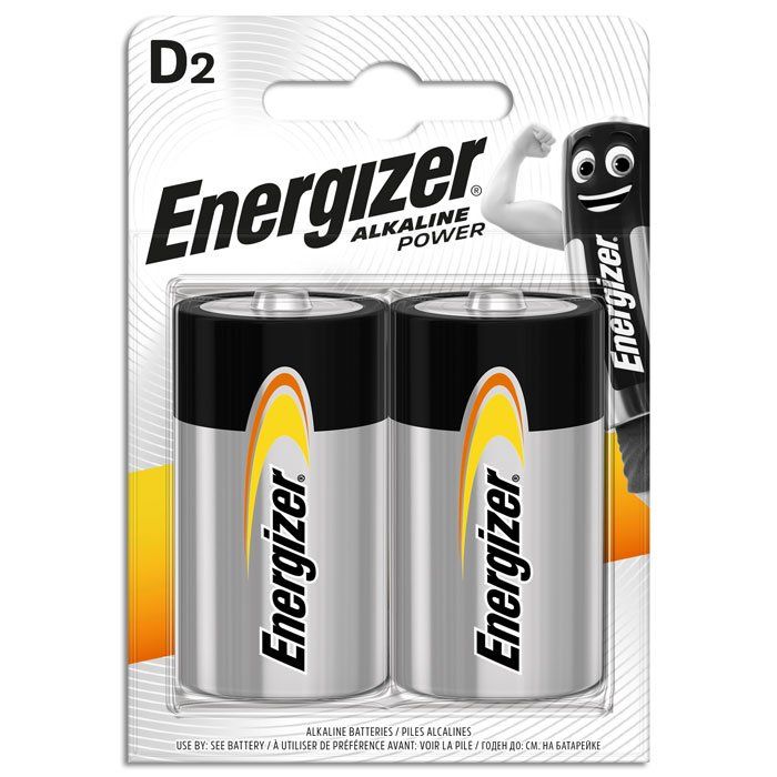 Μπαταρίες Αλκαλικές D Ε-95 Energizer F016723
