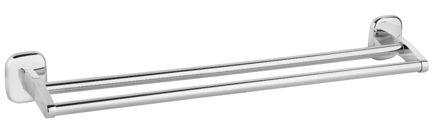 Πετσετοθήκη Διπλή Χρώμιο Bronze Art Hotelia MH01-42-10