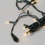 100Led Rubber Round Λαμπάκια Επεκτεινόμενα Με Πράσινο Καλώδιο/Θερμό Λαμπάκι ,Ip65 Στεγανό,(10cm Απόσταση) 10 Μέτρα (Kelvin: 2.500 - 3.000) Lianos 70065