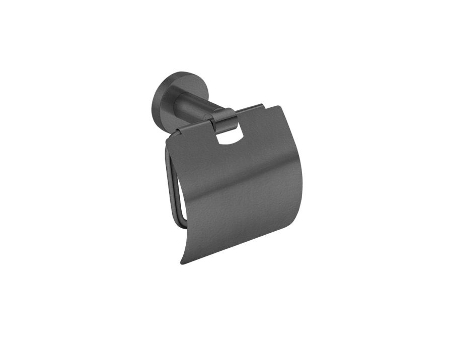 Χαρτοθήκη με Καπάκι W14xD8xH13cm Sanco Galaxy Graphite Dark 19917-122