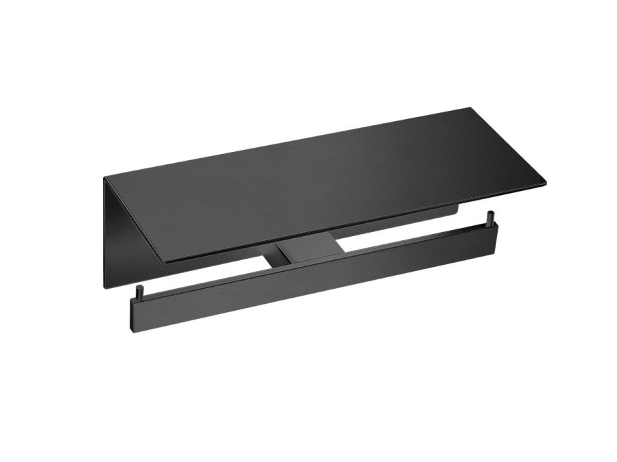 Χαρτοθήκη Διπλή με Καπάκι Graphite Dark Sanco Agora 120627-122