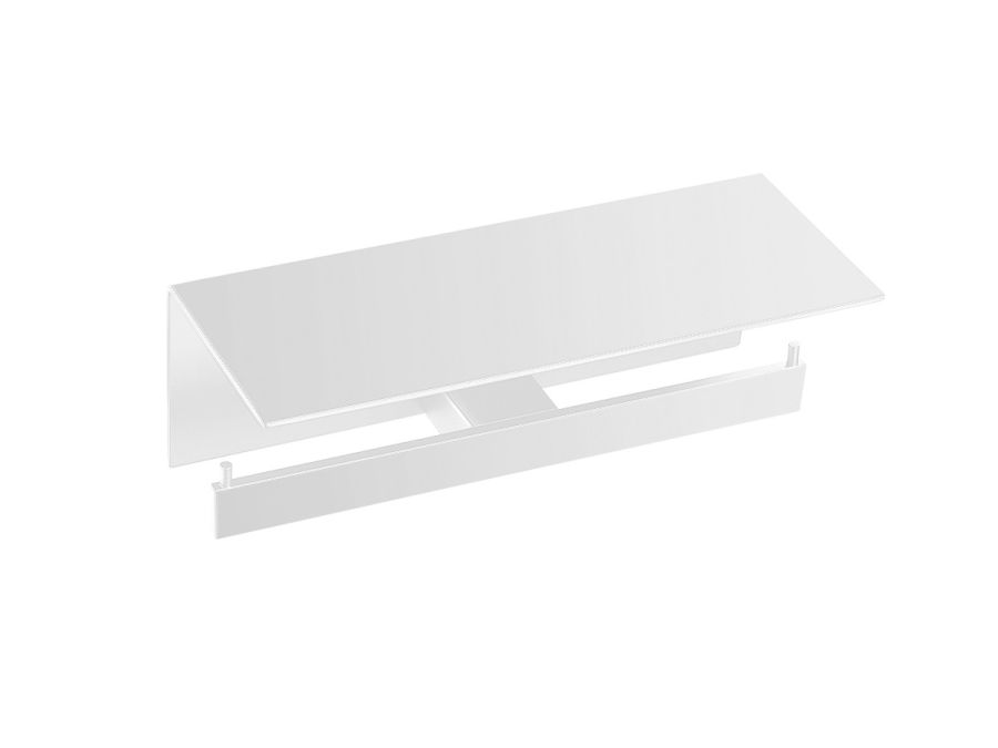 Χαρτοθήκη Διπλή με Καπάκι White Mat Sanco Agora 120627-M101