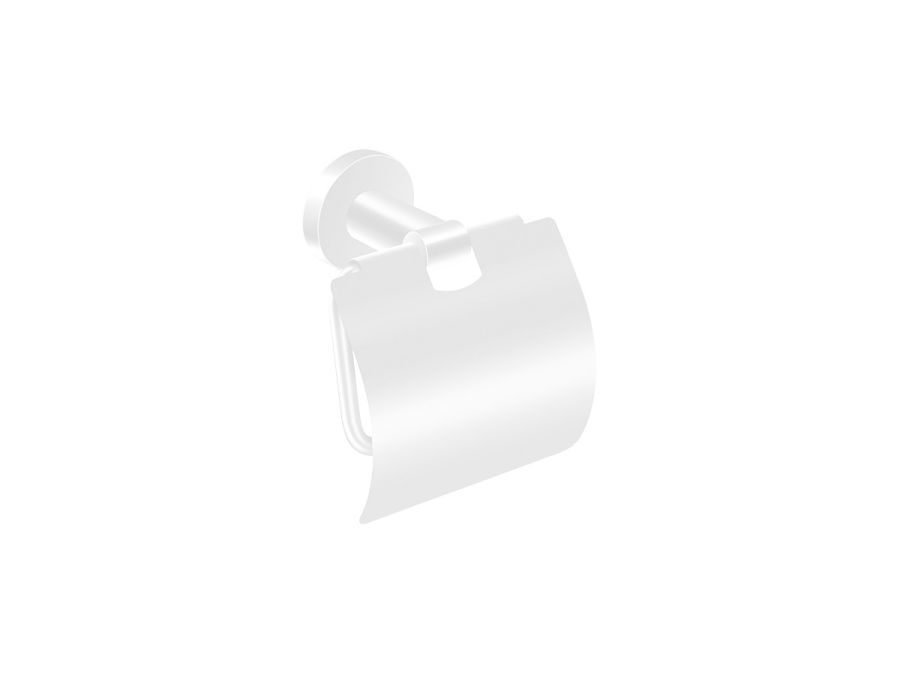 Χαρτοθήκη με Καπάκι W14xD8xH13cm Sanco Galaxy White Matt 19917-M101