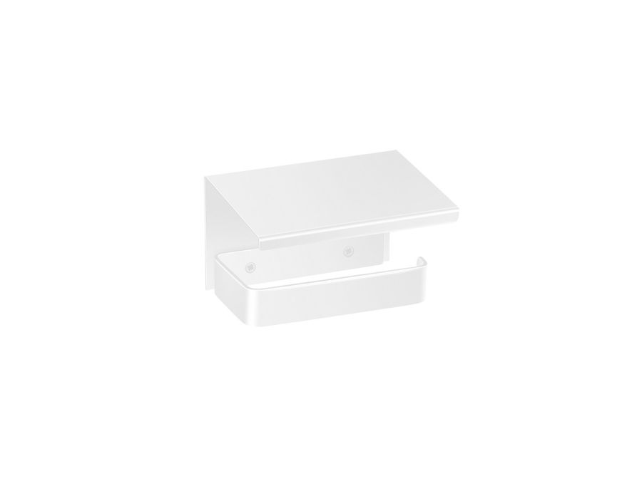 Χαρτοθήκη με καπάκι Επίτοιχη White Matt Sanco Aegean 26917-Μ101