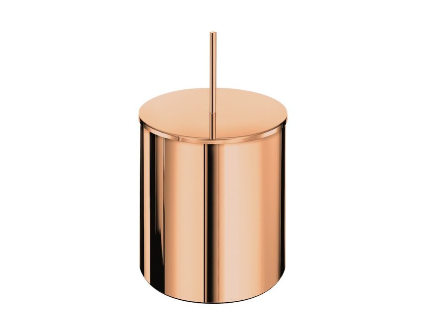 Χαρτοδοχείο Rose Gold 24K 5lt Ø20,5*H40 εκ. Sanco Waste Bins 90606-A06