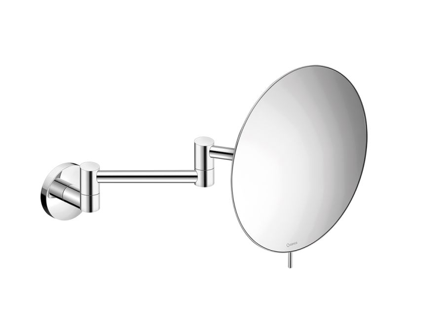 Καθρέπτης Μεγεθυντικός Επιτοίχιος Ø20 εκ.Διπλός Βραχίονας Χρωμέ Μεγέθυνση *3 Sanco Mirrors MR-701-Α03