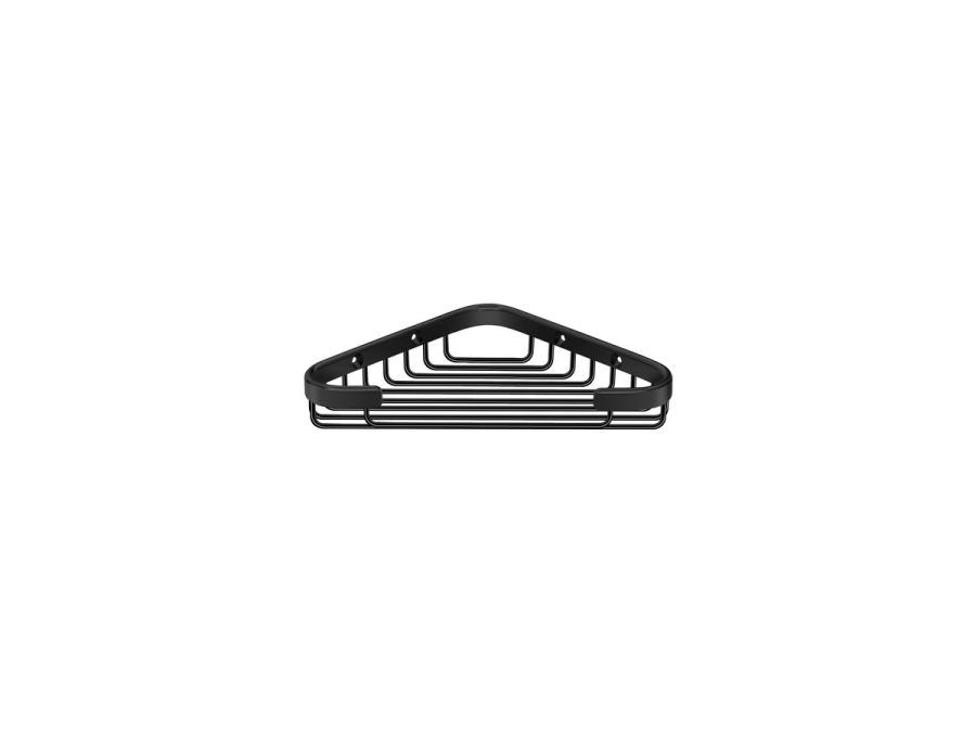 Sanco Shower Baskets Σπογγοθήκη Γωνιακή Μαύρο ματ 00006-Μ116