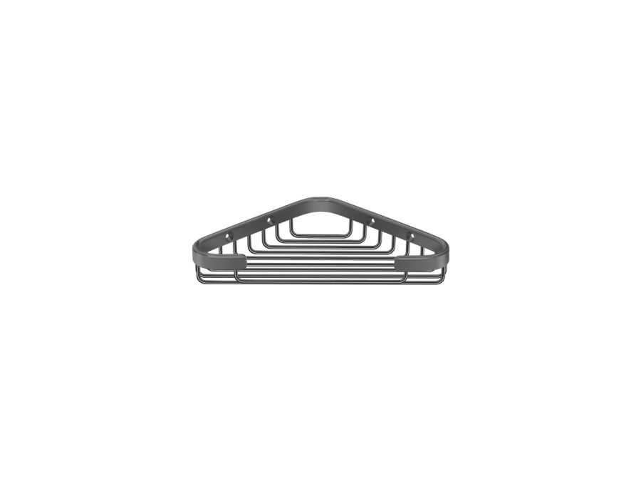 Sanco Shower Baskets Σπογγοθήκη Γωνιακή Σκούρο γραφίτη 00007-122