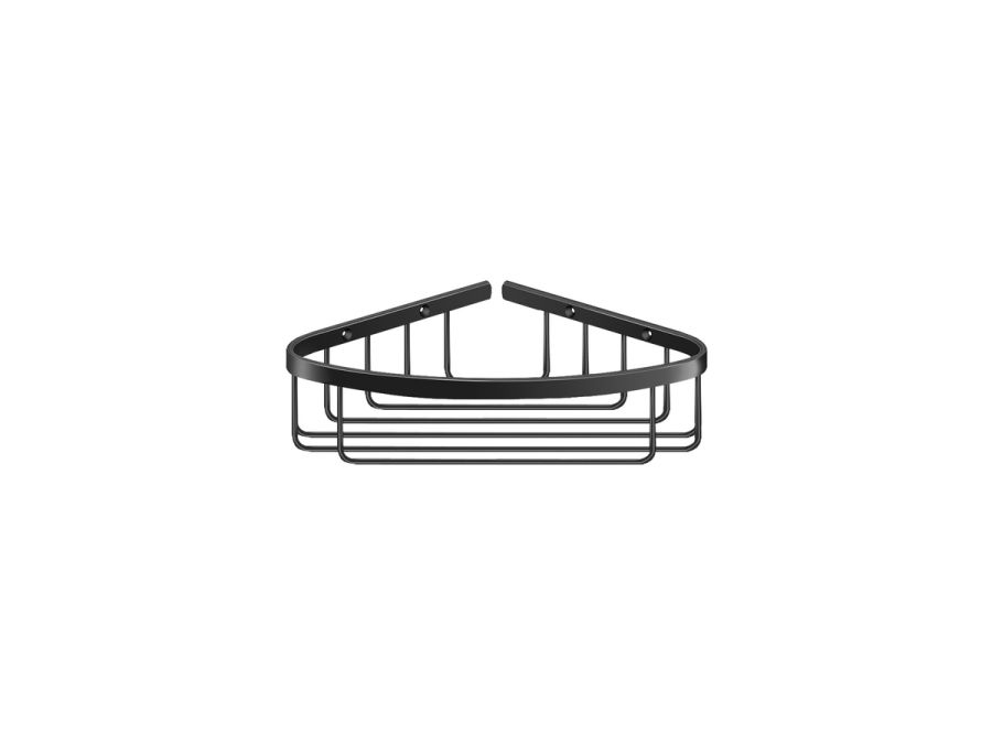 Sanco Shower Baskets Γωνιακή Θήκη Μαύρο ματ 00008-Μ116