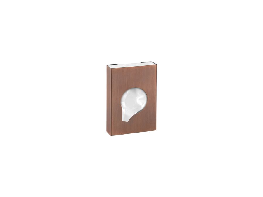 Sanco Tissue Dispensers Θήκη για σακουλάκια υγιεινής (AISI 304) Χάλκινο ματ 00098-Μ26
