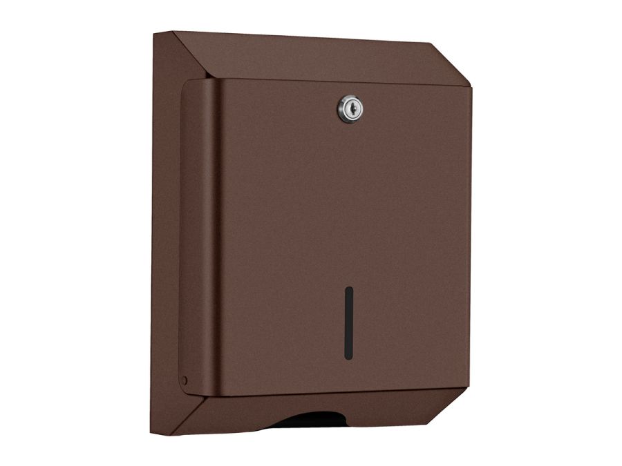 Sanco Tissue Dispensers Θήκη για χειροπετσέτες (AISI 304) Wenge ανάγλυφο 00099-Α75