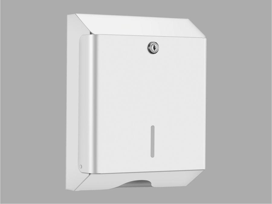 Sanco Tissue Dispensers Θήκη για χειροπετσέτες (AISI 304) Λευκό ματ 00099-Μ101