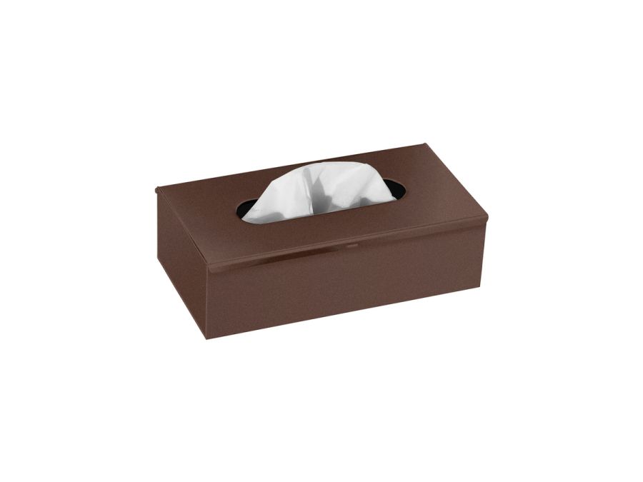 Sanco Tissue Dispensers Tissue Box Free standing | Wall mounted (AISI 304) Wenge ανάγλυφο 00102-Α75