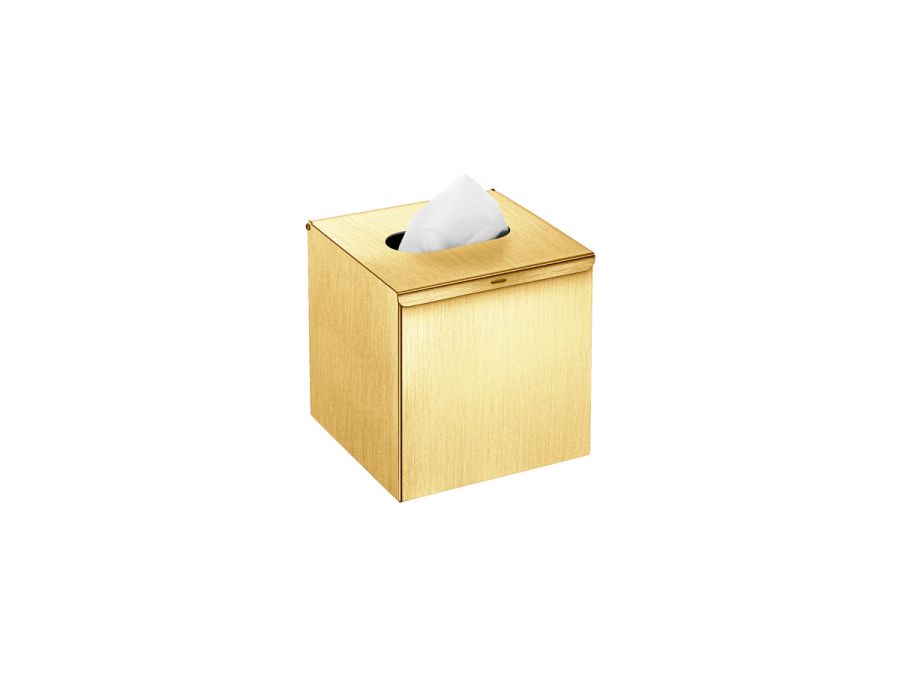 Sanco Tissue Dispensers Tissue Box Free standing | Wall mounted (AISI 304) PVD χρυσό ορείχαλκο βουρτσιστό 00106-PVD-02BR