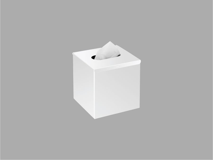 Sanco Tissue Dispensers Tissue Box Free standing | Wall mounted (AISI 304) Λευκό ματ 00106-Μ101