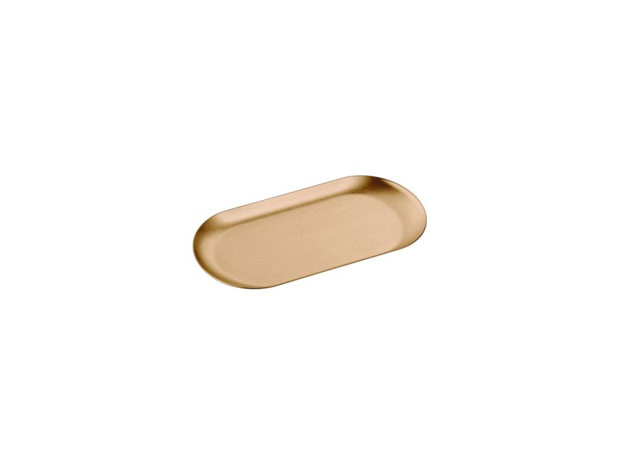 Sanco Hotel Amenities Amenities Tray (AISI 304) PVD θερμό μπρονζέ βουρτσιστό 00121-PVD-01BR