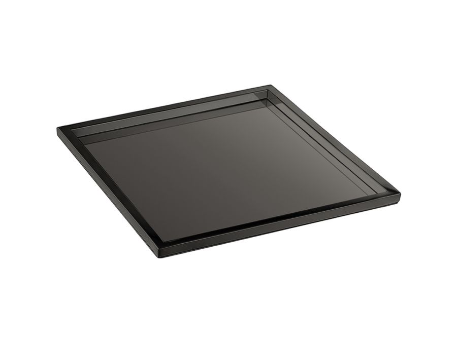 Sanco Hotel Amenities Coffee Tray PVD gun metal γυαλιστερό 00137-PVD-05PL