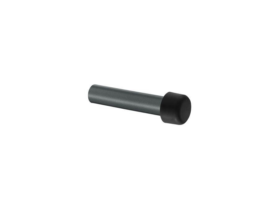 Sanco Bath Robe Hook & Door Stop Επιτοίχιο Στοπ πόρτας Ανθρακί ανάγλυφο 00251-Μ118