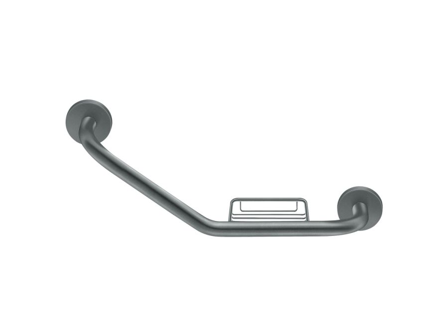 Sanco Grab-bars Λαβή Τύπου V Με Σαπ/κη Ανθρακί ανάγλυφο 00401-Μ118