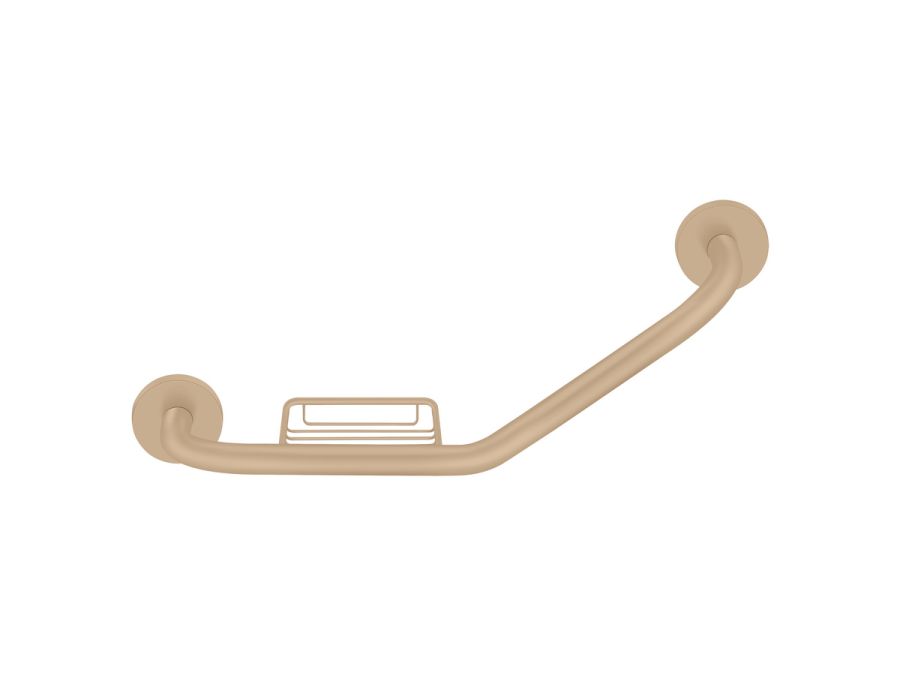 Sanco Grab-bars Λαβή Τύπου V Με Σαπ/κη Μόκα ματ 00402-M103