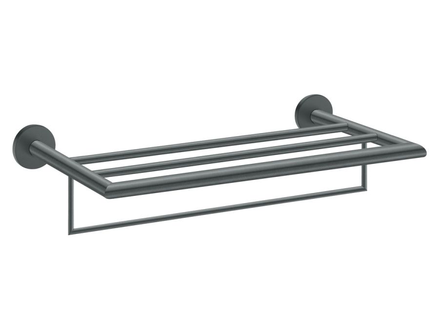 Sanco Towel racks Ραφιέρα Πετσετών Ανθρακί ανάγλυφο 00911-Μ118