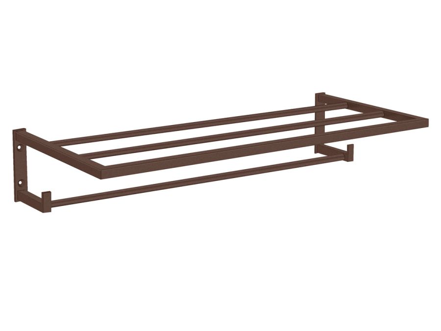 Sanco Towel racks Ραφιέρα Πετσετών Wenge ανάγλυφο 00918-Α75