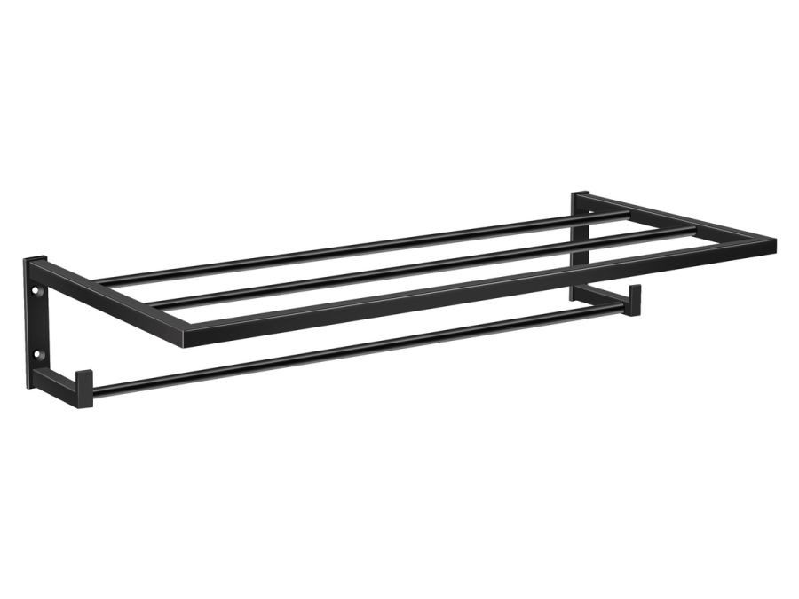 Sanco Towel racks Ραφιέρα Πετσετών Μαύρο ματ 00918-Μ116
