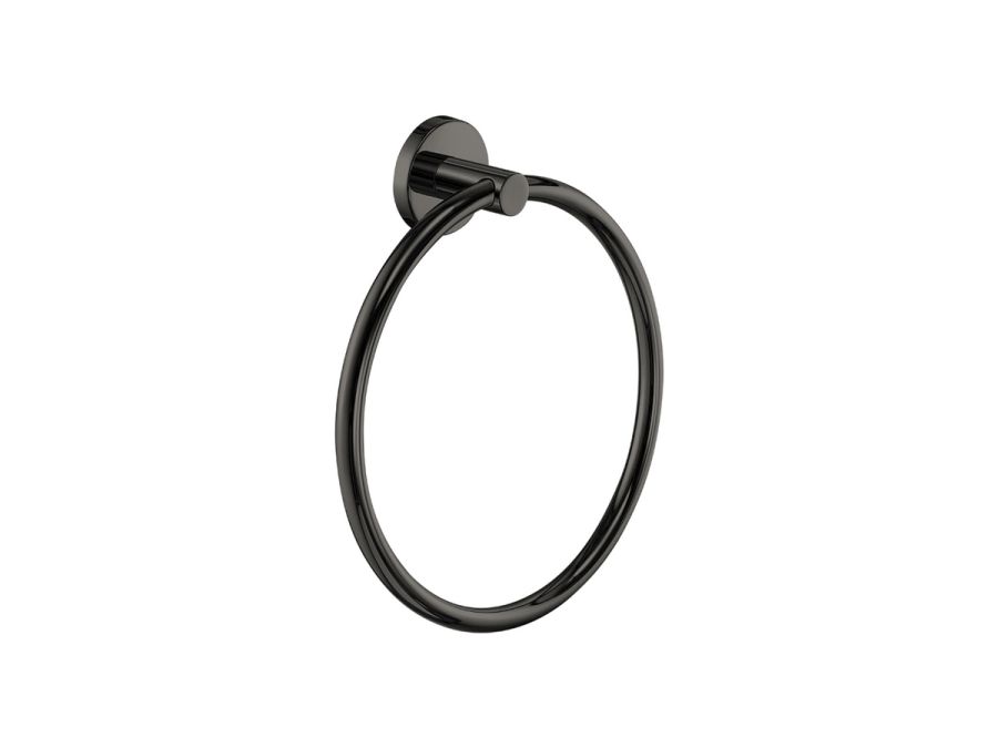 Sanco Ergon Κρίκος PVD gun metal γυαλιστερό 25909-PVD-05PL