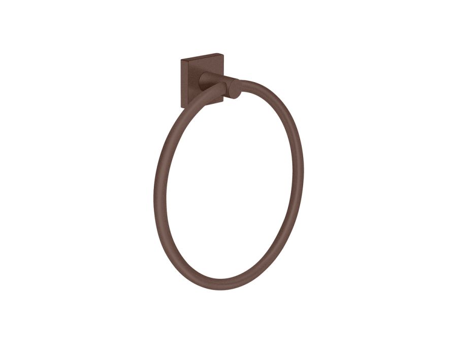 Sanco Iconic Towel Ring Wenge ανάγλυφο 26709-Α75