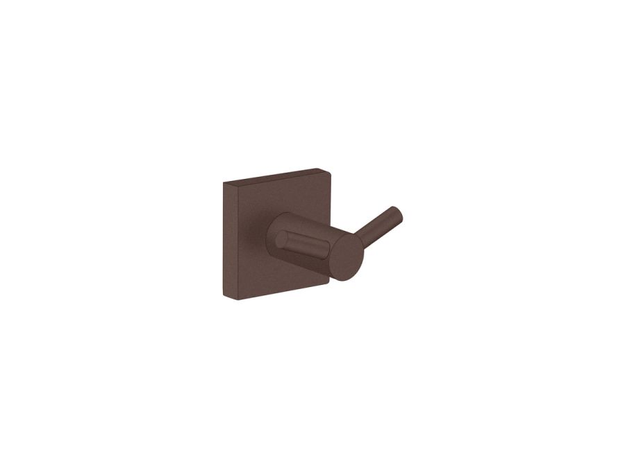Sanco Iconic Double Bath Robe Hook Wenge ανάγλυφο 26748-Α75