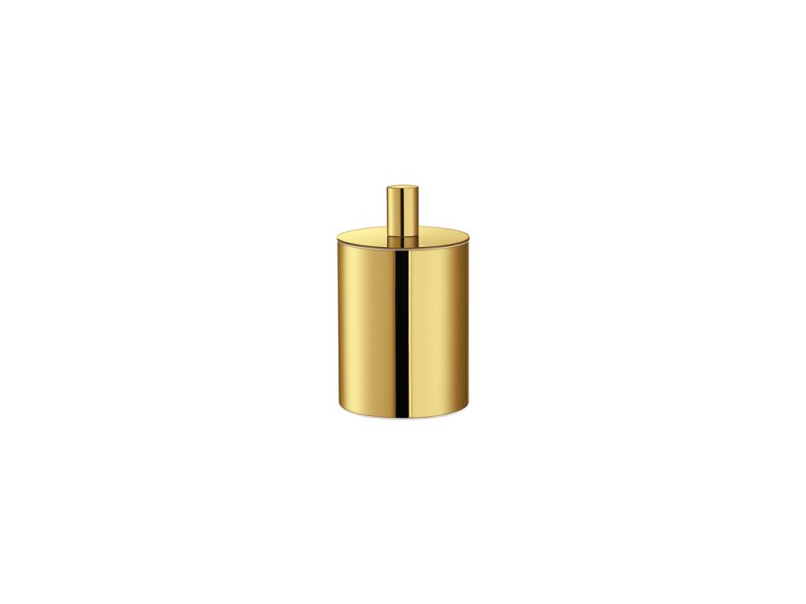 Sanco Bathroom Set Cosmetic Box PVD χρυσό ορείχαλκο γυαλιστερό 80101-PVD-02PL