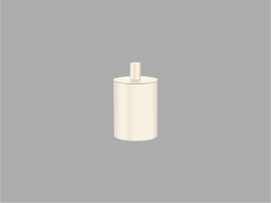 Sanco Bathroom Set Cosmetic Box Μπεζ ματ 80101-Μ102