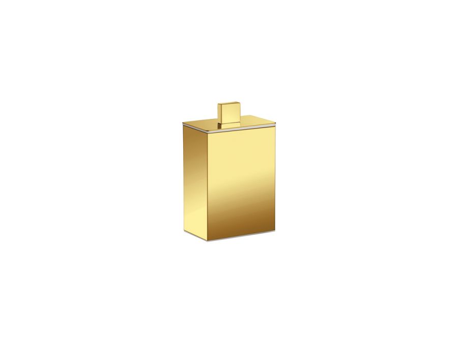 Sanco Bathroom Set Cosmetic Box PVD χρυσό ορείχαλκο γυαλιστερό 80102-PVD-02PL