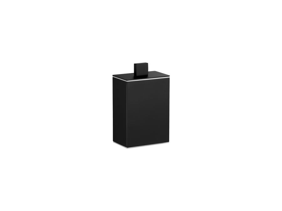Sanco Bathroom Set Cosmetic Box Μαύρο ματ 80102-Μ116