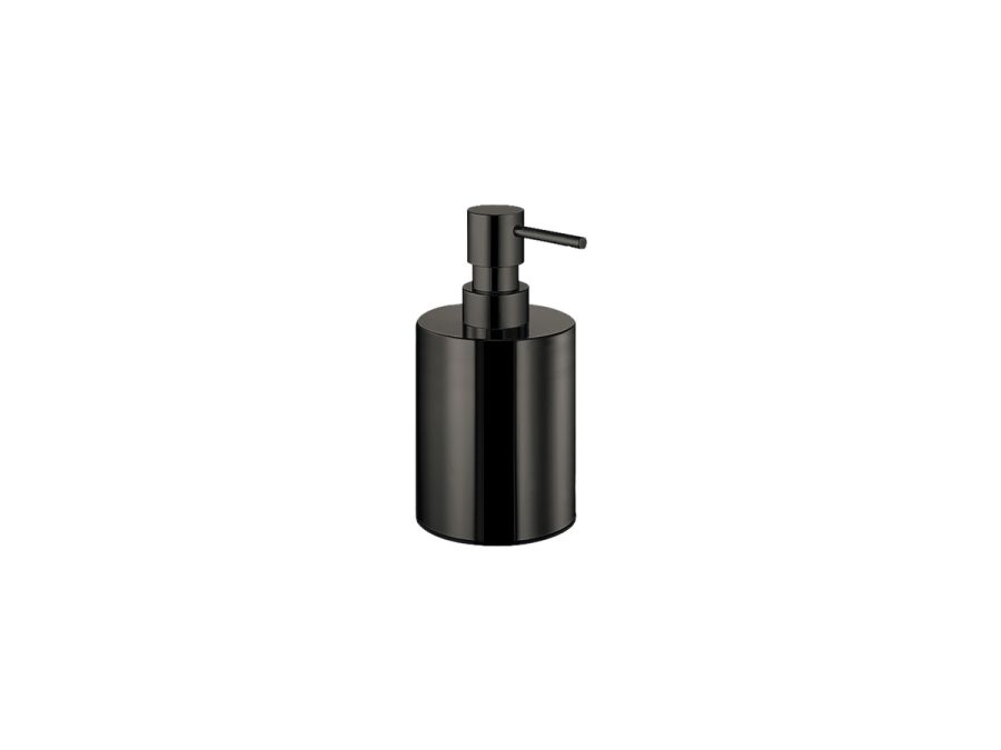 Sanco Bathroom Set Επικαθήμενο Ντισπένσερ PVD gun metal γυαλιστερό 90356-PVD-05PL