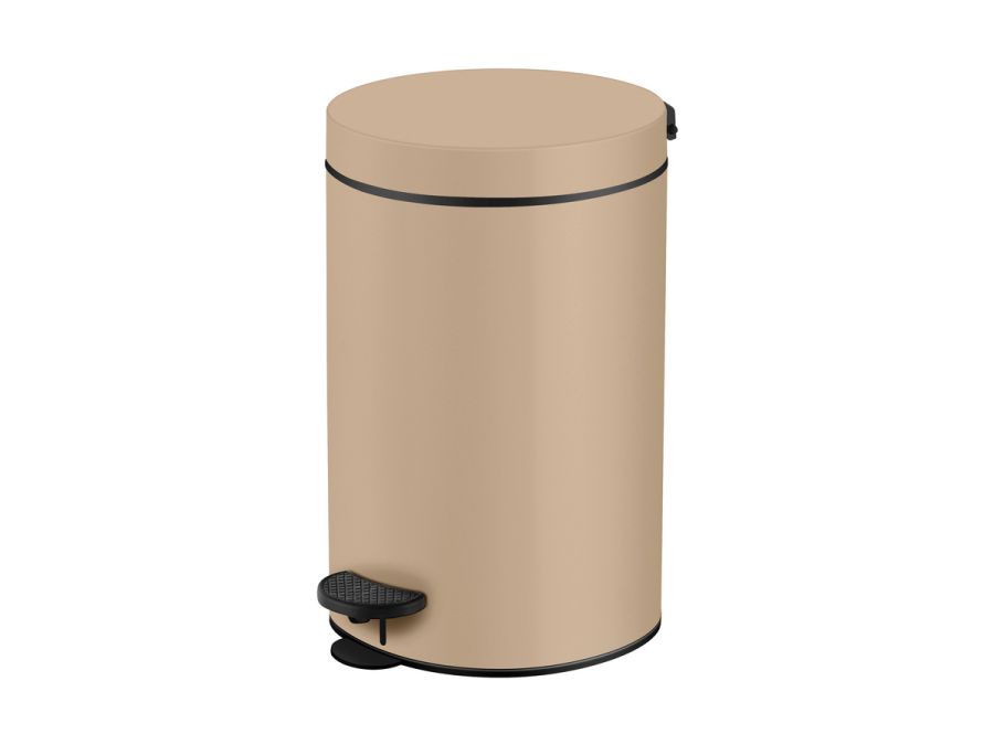 Sanco Waste Bins Χαρτοδοχείο 12lt Μόκα ματ 90611-M103